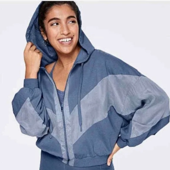 PINK Victoria's Secret Blue Jacket - Picture 1 of 4